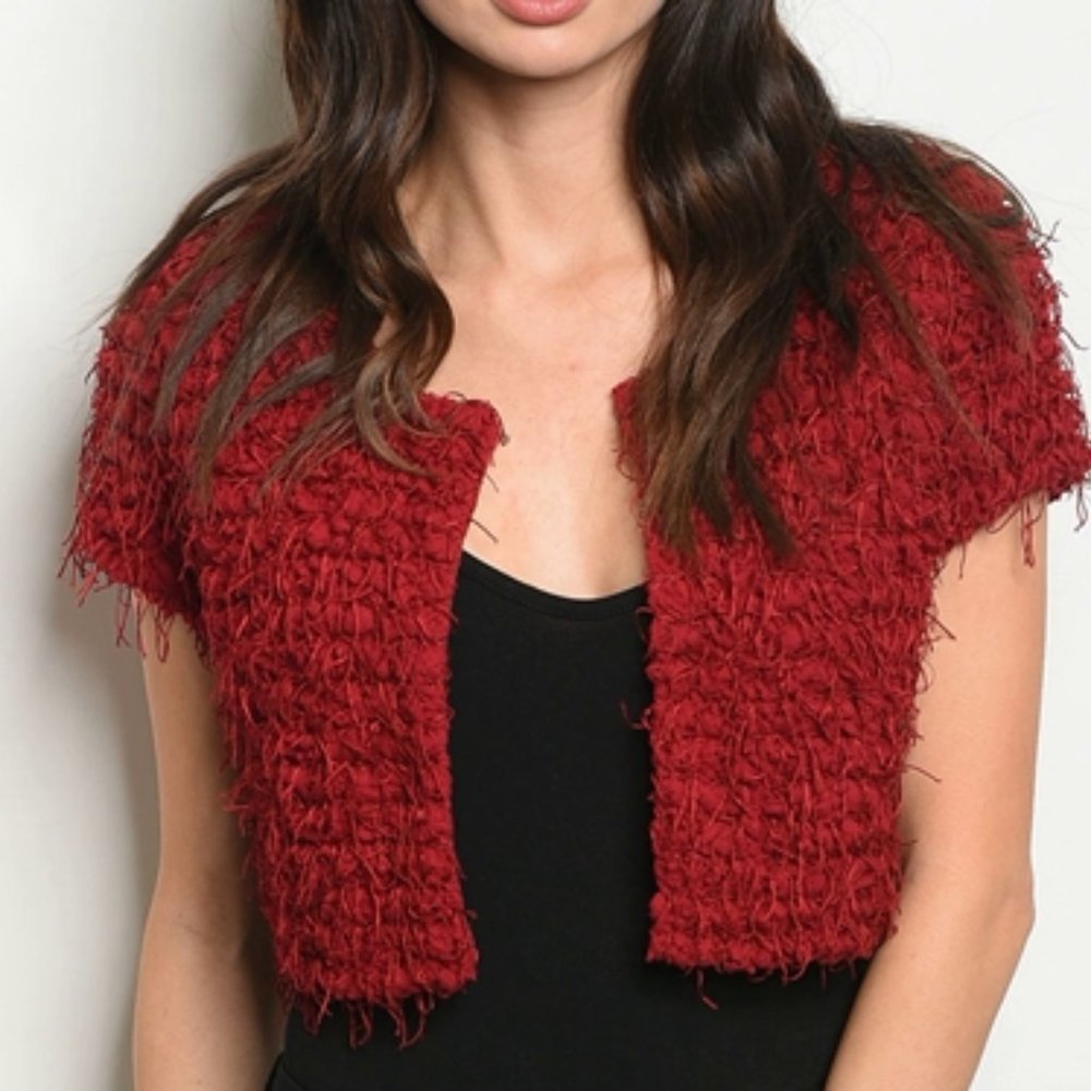 Knit Bolero Jacket